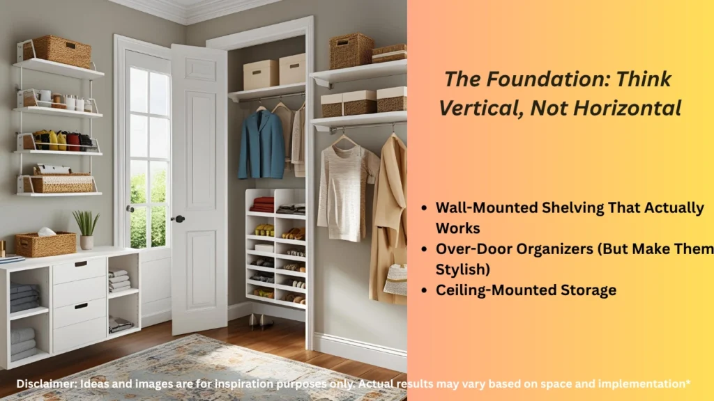 Smart space tip: Utilize horizontal surfaces for storage in compact apartments
