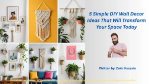 5 DIY wall decor ideas that are easy to make and will instantly transform your space
