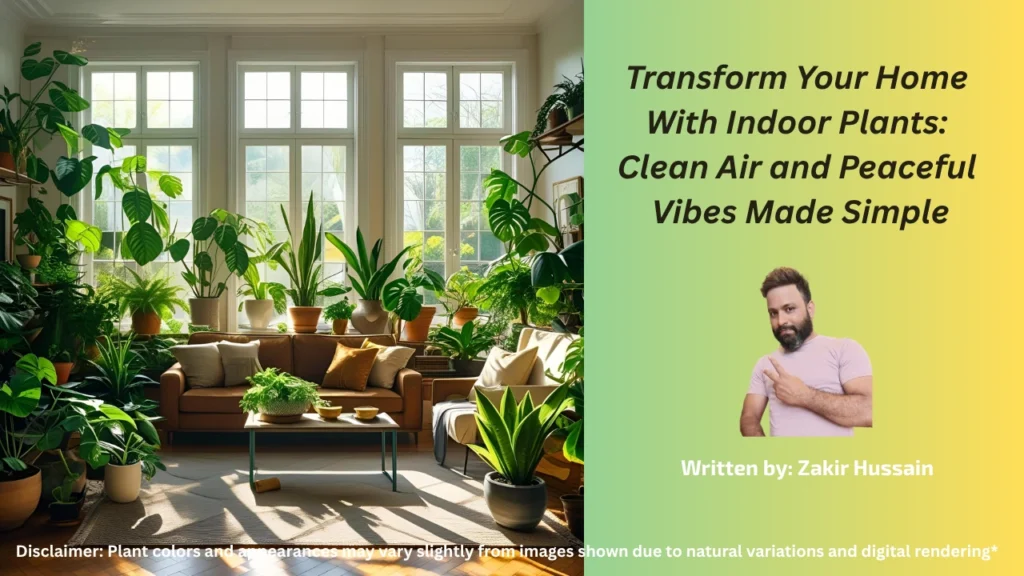 Common Indoor Plants Can Transform Your Home: Easy Ways to Create Calm and Clean Air